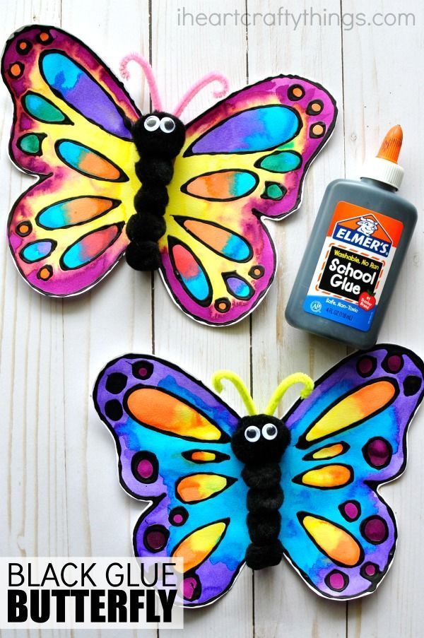 25 butterfly crafts heart
 ideas