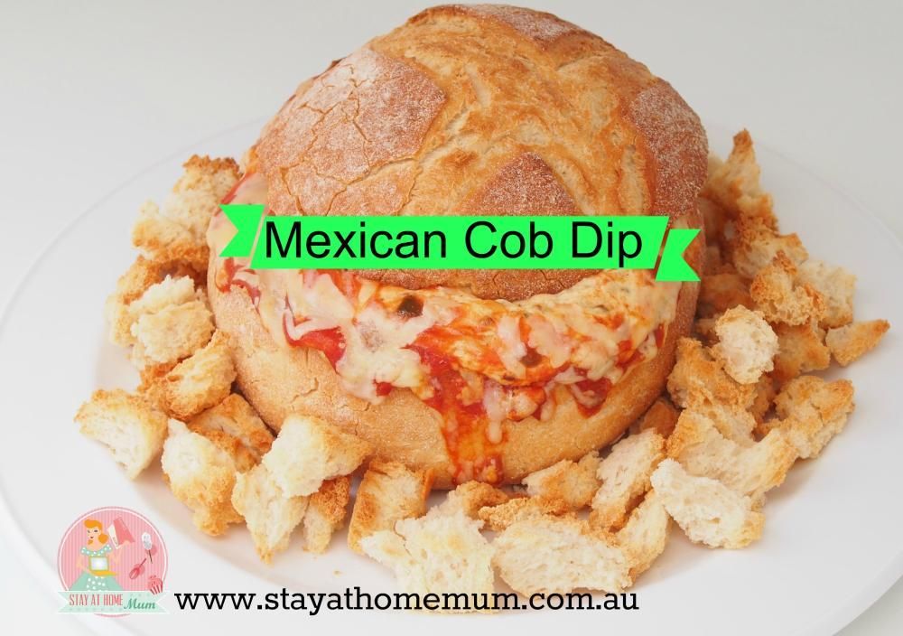 I take this Mexican Cob Dip when I go to BBQ's and it is always a smashing success! -   25 cob loaf dip recipes
 ideas