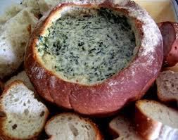 French Onion and Spinach Cob Loaf - Student View -   25 cob loaf dip recipes
 ideas