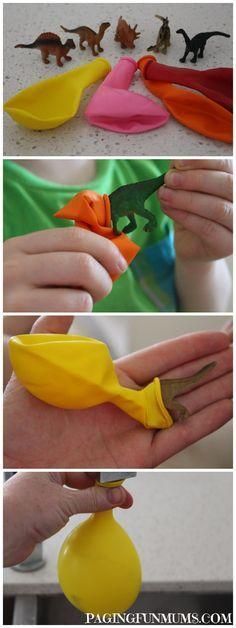 Frozen Dinosaur Eggs! -   25 dinosaur crafts gift
 ideas