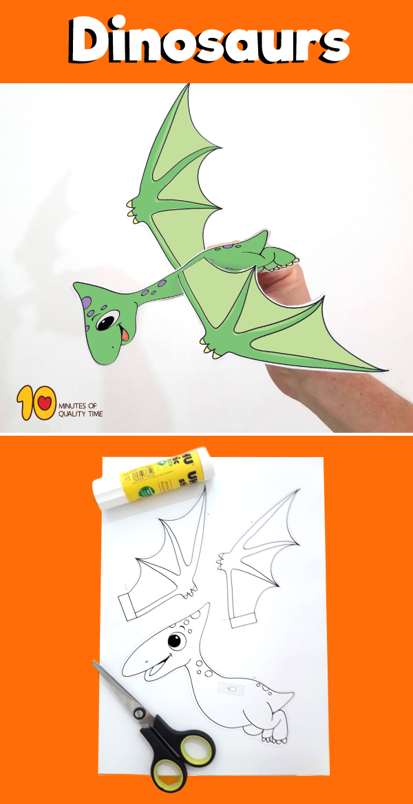 Pterodactyl Craft -   25 dinosaur crafts gift
 ideas