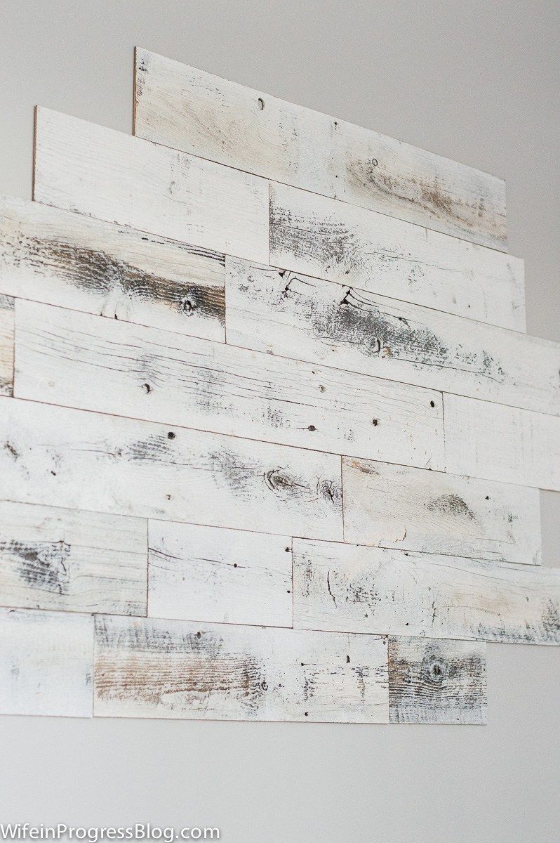 How to Create and Install a DIY Reclaimed Wood Accent Wall -   25 diy wall wood
 ideas