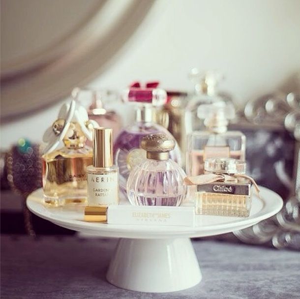 8 gorgeous ways to organise your beauty products -   25 dresser decor perfume
 ideas