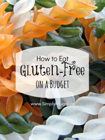 How to Eat Gluten Free on a Budget -   25 free diet celiac disease
 ideas