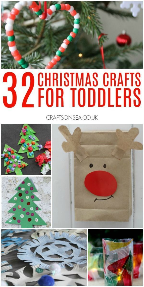 Easy and Fun Christmas Crafts for Toddlers -   25 homemade crafts for girls
 ideas