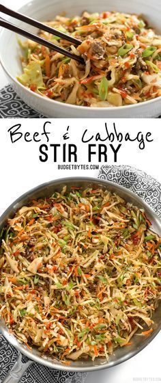 Beef and Cabbage Stir Fry -   25 low carb beef recipes
 ideas