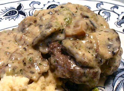 BEEF PATTIES WITH MUSHROOM GRAVY - Linda's Low Carb Menus & Recipes -   25 low carb beef recipes
 ideas