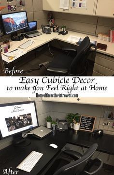 Quick and Easy Cubicle Decor to Make your Office Feel Like Home -   25 summer decor office
 ideas