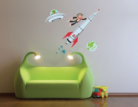 Stickers y Pegatinas infantiles de Paul Frank -   10 diy decoração bebe
 ideas