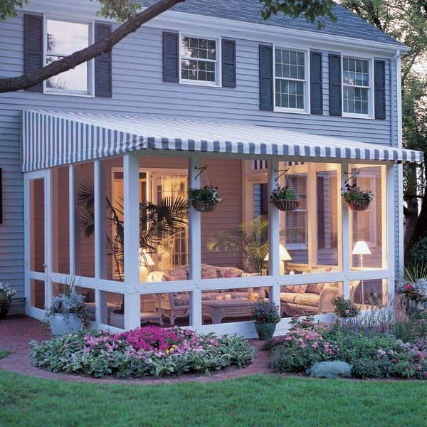 How to Build a Screened In Patio -   11 diy patio awning
 ideas