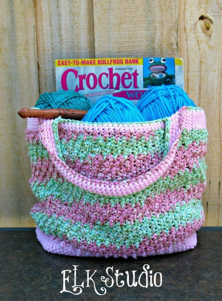 Honeysuckle - A Free Crochet Summer Bag -   15 diy summer hat
 ideas