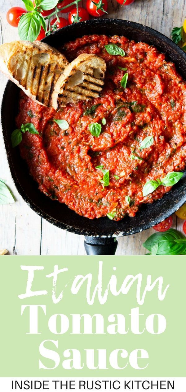 Authentic Italian Tomato Sauce -   15 italian recipes authentic
 ideas