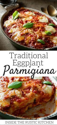 Parmigiana di Melanazane -   15 italian recipes authentic
 ideas
