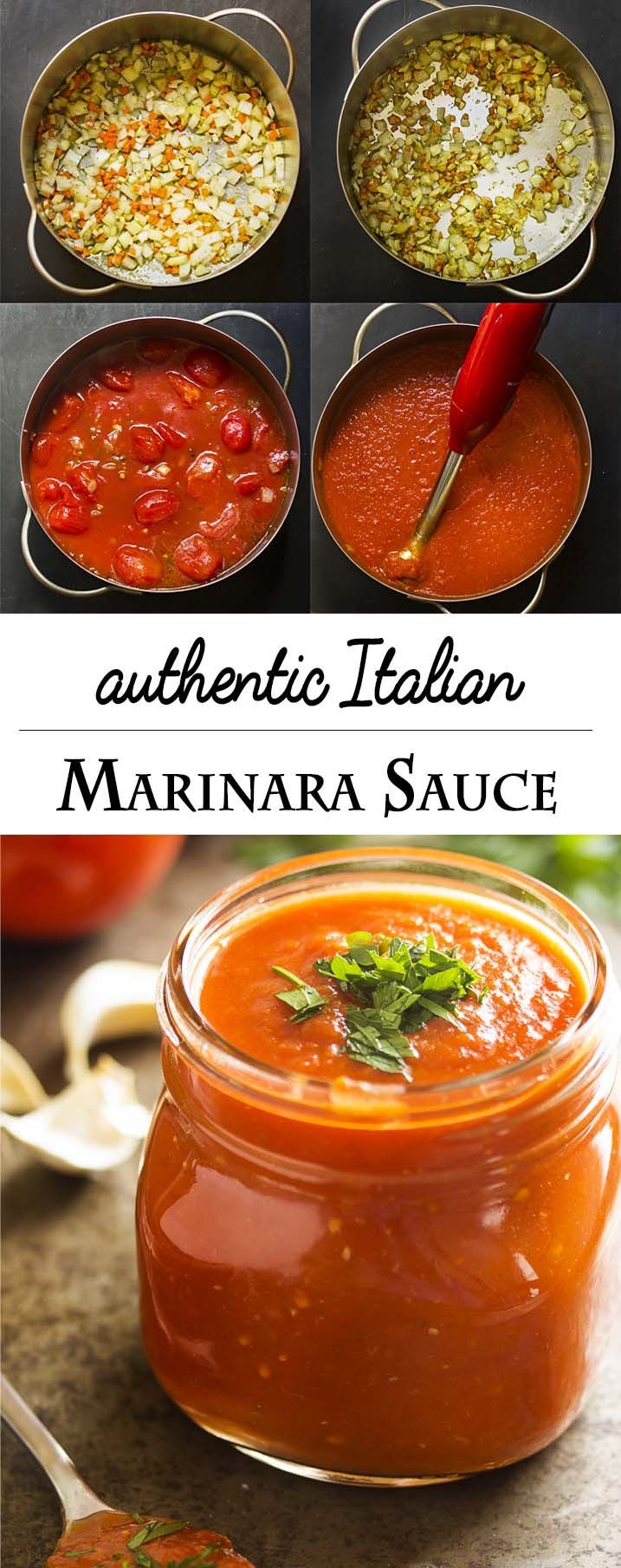 Authentic Italian Marinara Sauce -   15 italian recipes authentic
 ideas
