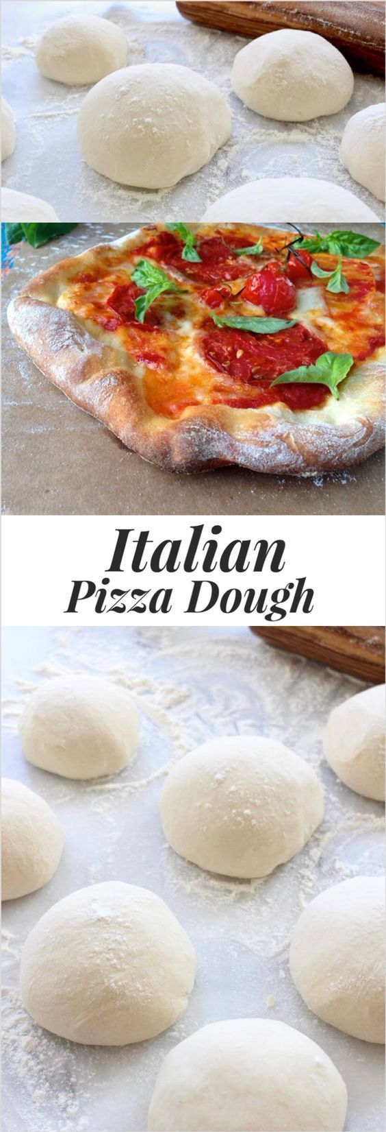 Rustic Italian Pizza Dough -   15 italian recipes authentic
 ideas