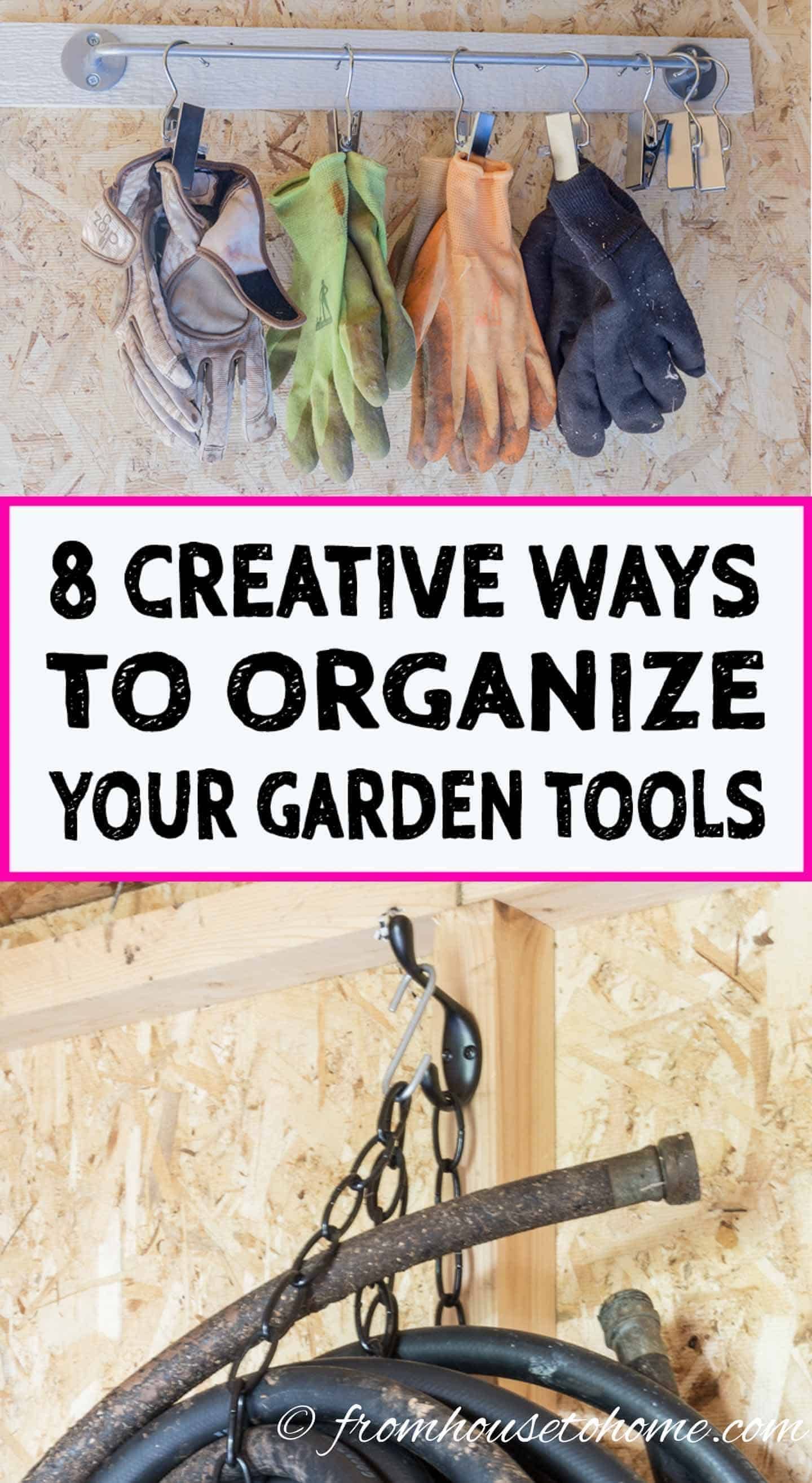 Shed Organization: 8 Easy and Inexpensive DIY Garden Tool Storage Ideas -   16 garden shed layout
 ideas