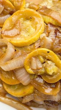 Squash and Onions with Brown Sugar -   16 grilled squash recipes
 ideas