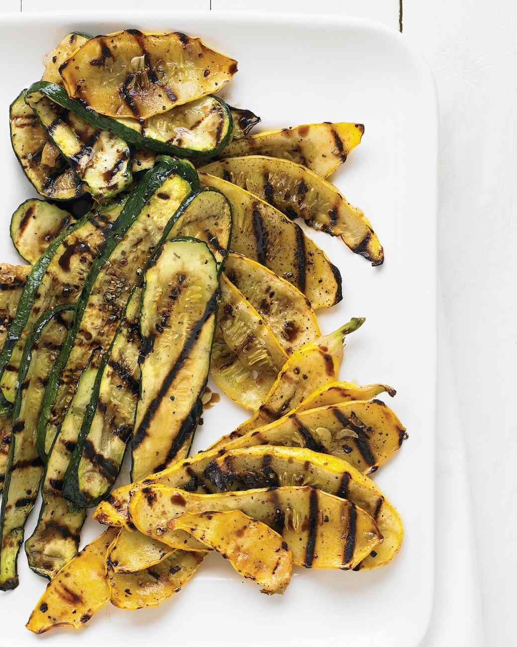 Marinated and Grilled Zucchini and Summer Squash -   16 grilled squash recipes
 ideas