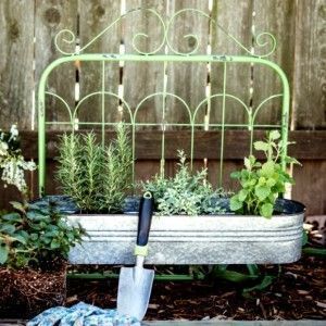 20 Amazing DIY Outdoor Planter Ideas To Make Your Garden Wonderful -   17 diy headboard shabby chic
 ideas