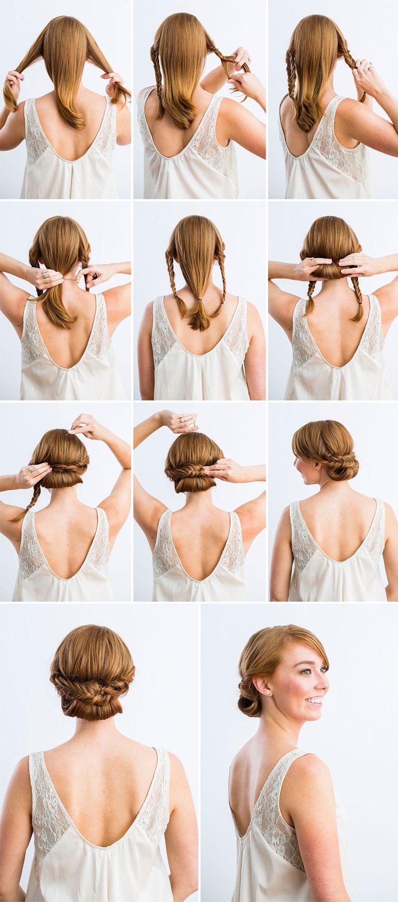 10 Best DIY Wedding Hairstyles with Tutorials -   17 diy wedding hairstyles
 ideas