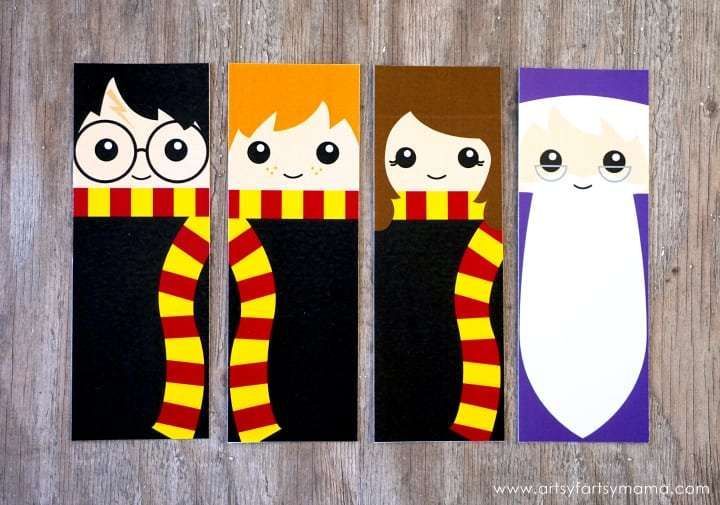 Free Printable Harry Potter Bookmarks -   17 harry potter manualidades diy
 ideas