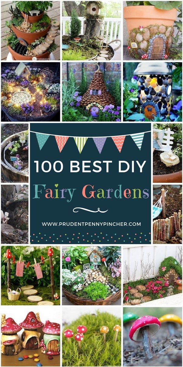 19 easy fairy garden
 ideas