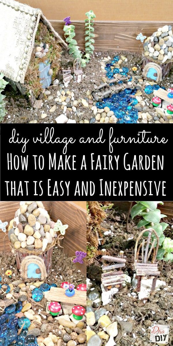 How to Make a Fairy Garden that is Easy and Inexpensive -   19 easy fairy garden
 ideas