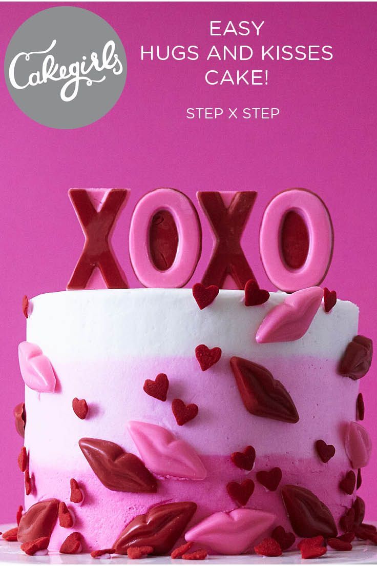 How To Make A Simple Valentine's Day Party Cake -   19 round cake decor
 ideas