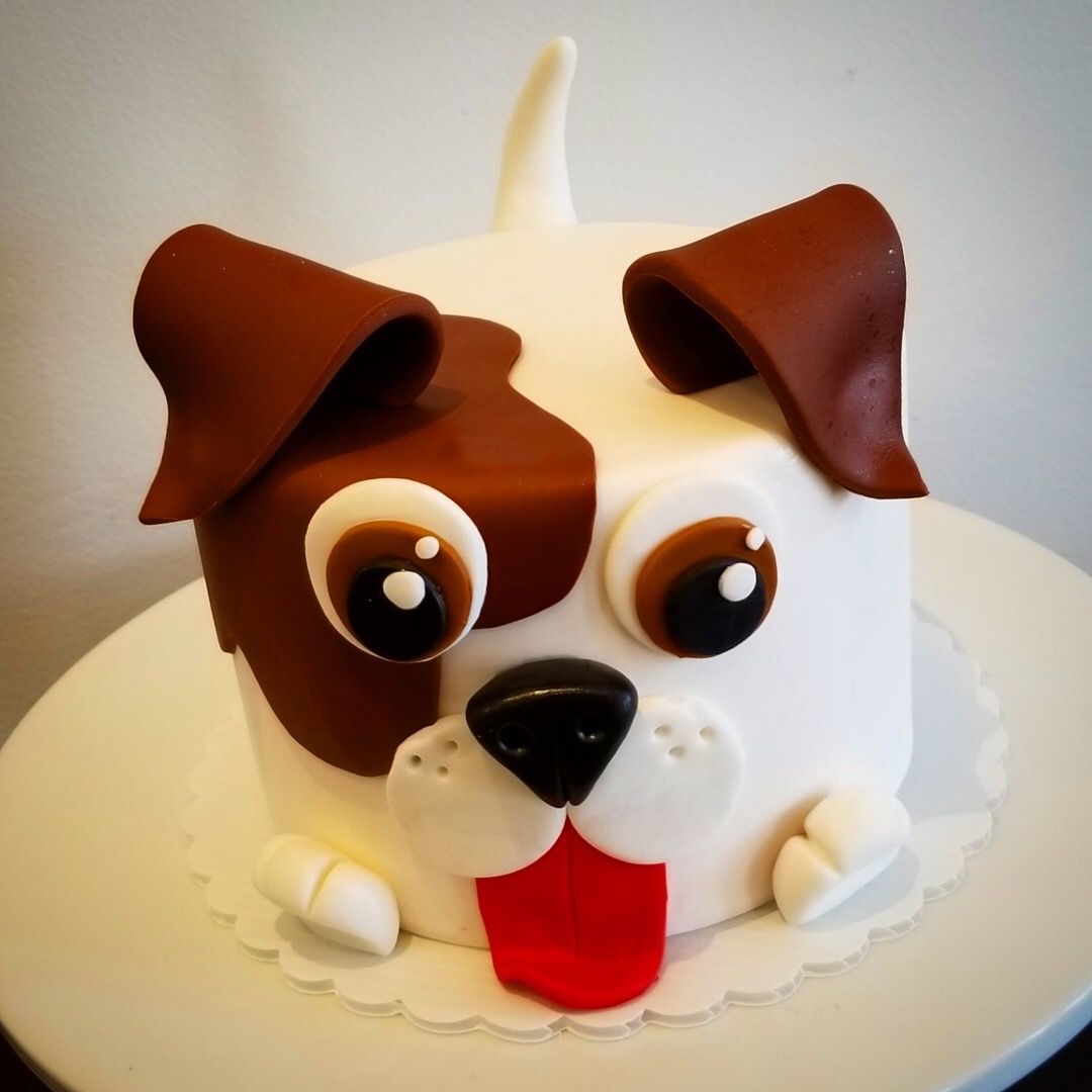 Image result for puppy cakes -   19 round cake decor
 ideas