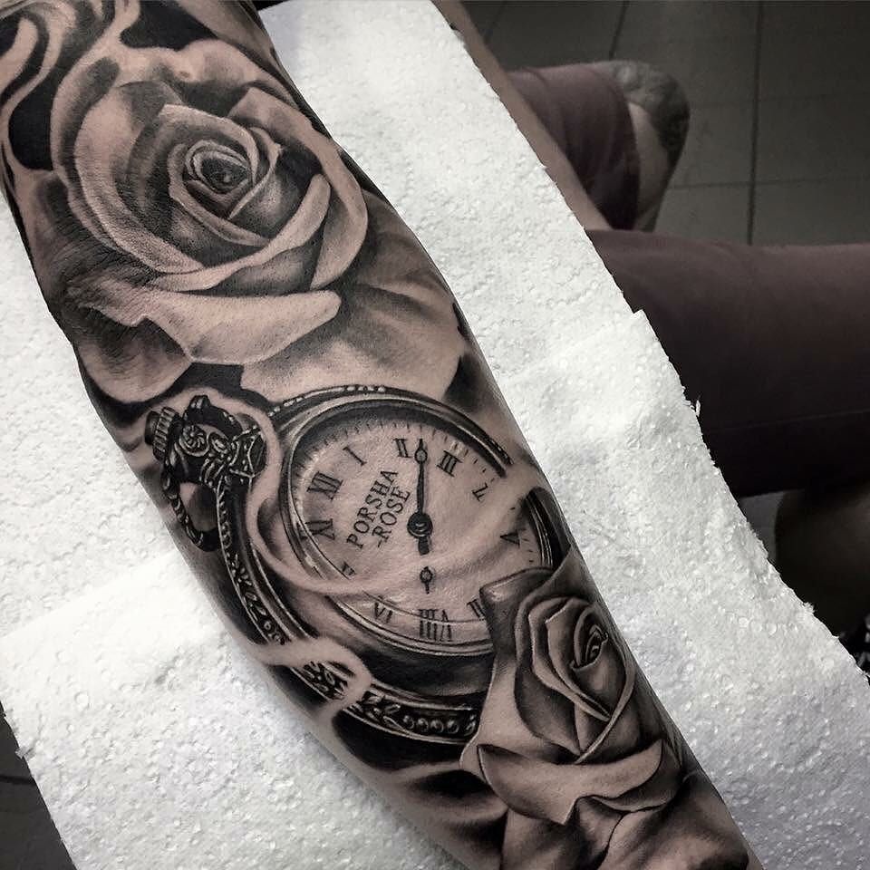 80 Timeless Pocket Watch Tattoo Ideas - A Classic and Fashionable Totem -   19 watch tattoo design
 ideas