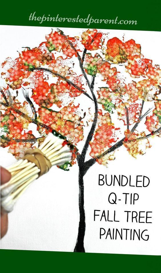 Fun Fall Crafts for Kids -   20 fall crafts tree ideas