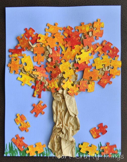 Fall Tree Craft -   20 fall crafts tree ideas