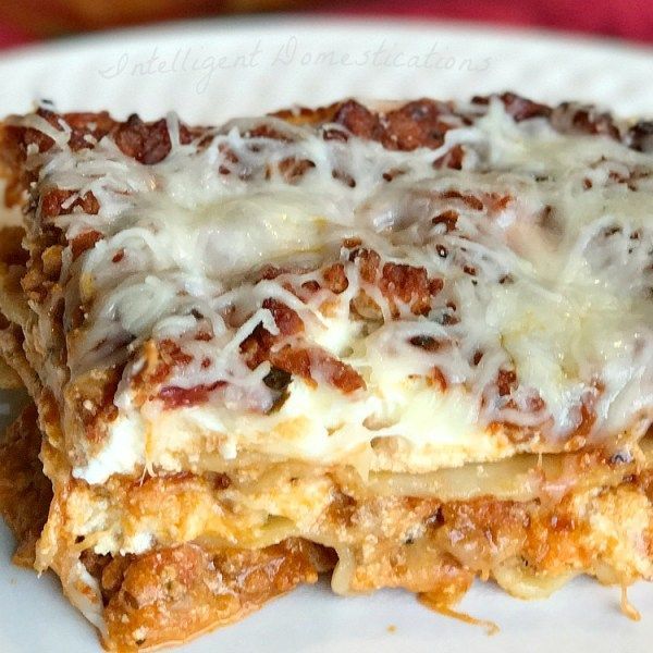 Easy Classic Lasagna -   20 lasagna recipes mozzarella
 ideas