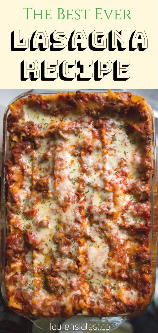 Best Lasagna -   20 lasagna recipes mozzarella
 ideas