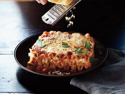 Three-Cheese Lasagna -   20 lasagna recipes mozzarella
 ideas