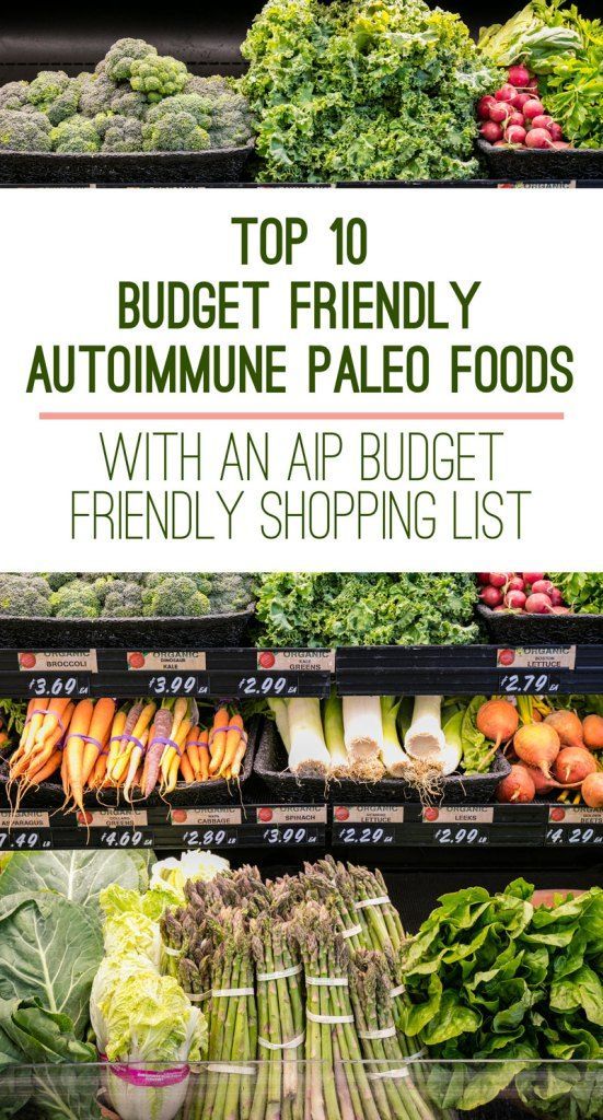 Top 10 Budget Friendly Autoimmune Paleo Foods (Plus an AIP Shopping List -   20 paleo diet shopping list
 ideas