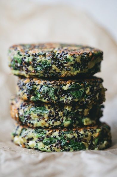 quinoa, oat, spinach, and feta patty | green kitchen stories. -   20 quinoa recipes patties
 ideas