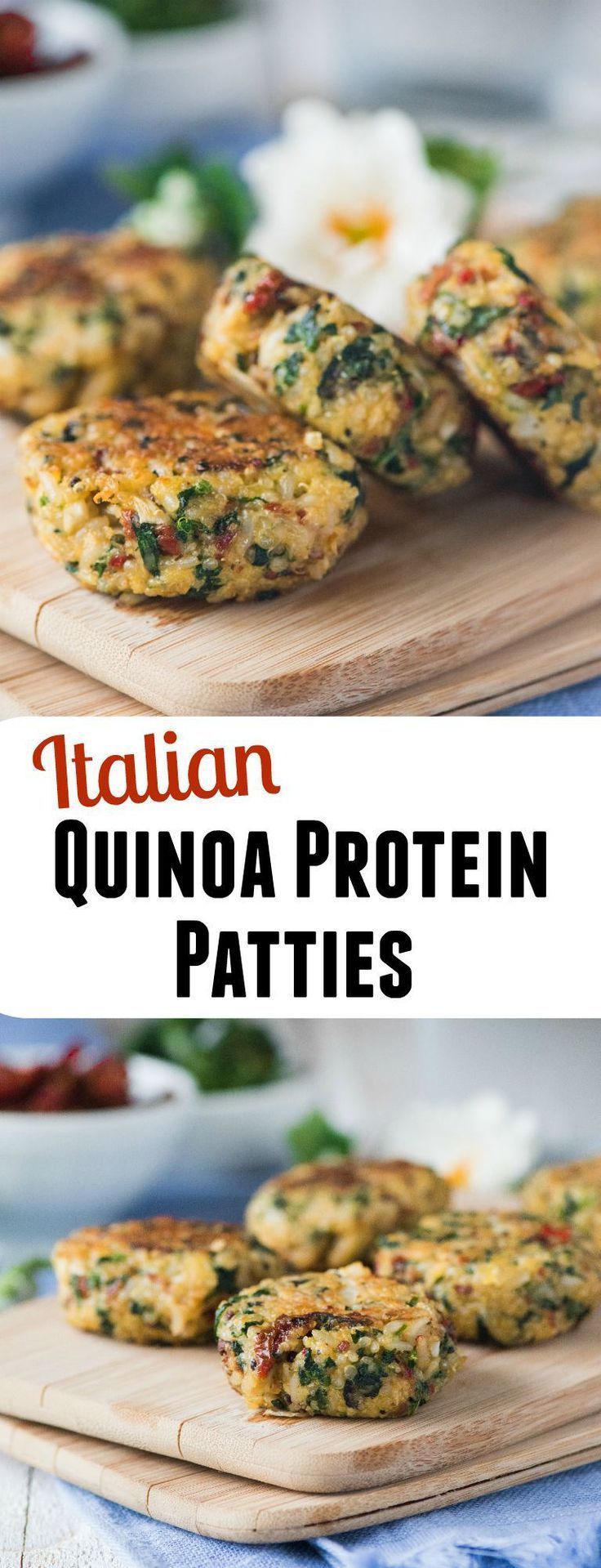 Italian Quinoa Protein Patties -   20 quinoa recipes patties
 ideas