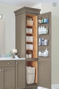 25 Creative Bathroom Storage Ideas For Small Spaces -   21 bathroom decor storage
 ideas