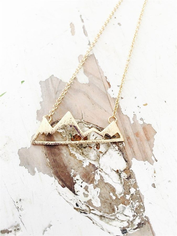 Mountain Girl Necklace I Silver & Gold -   21 mountain girl style
 ideas