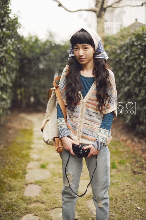 A Variation on the Mori Fashion: Yama, the Mountain Girl -   21 mountain girl style
 ideas