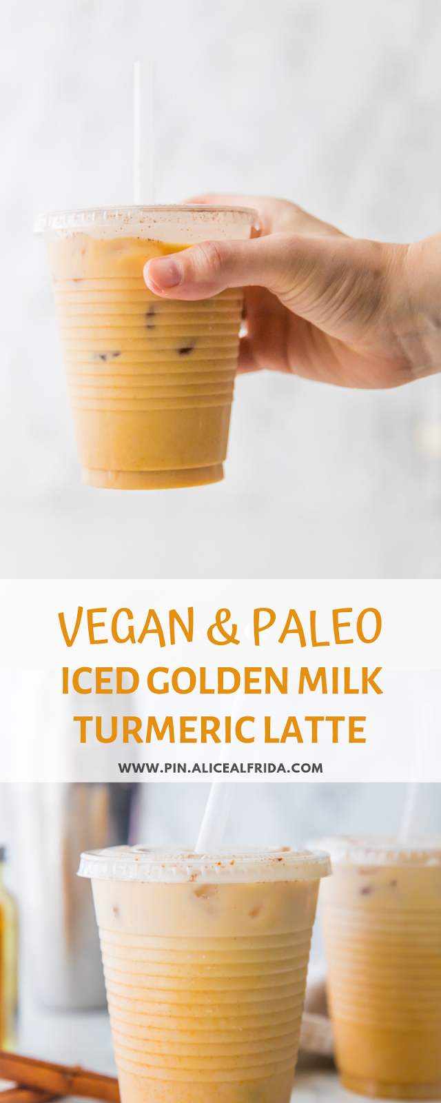 Iced Golden Milk Turmeric Latte (Paleo, Vegan, Anti-Inflammatory) -   22 anti inflammatory golden milk
 ideas