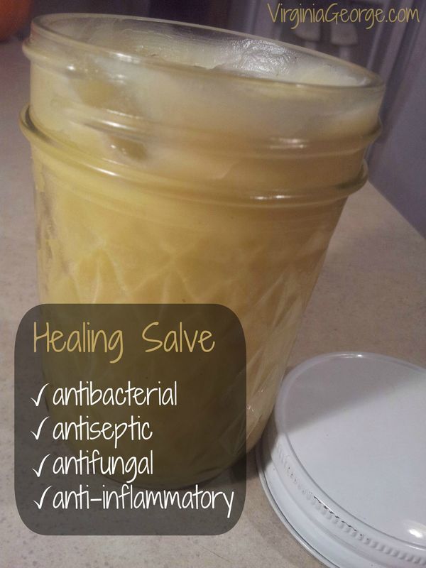 This healing salve is antibacterial, antiseptic, antifungal, anti-inflammatory, and soothing. While made to soothe chicken pox, it is still in use. | Virginia George -   22 anti inflammatory salve
 ideas