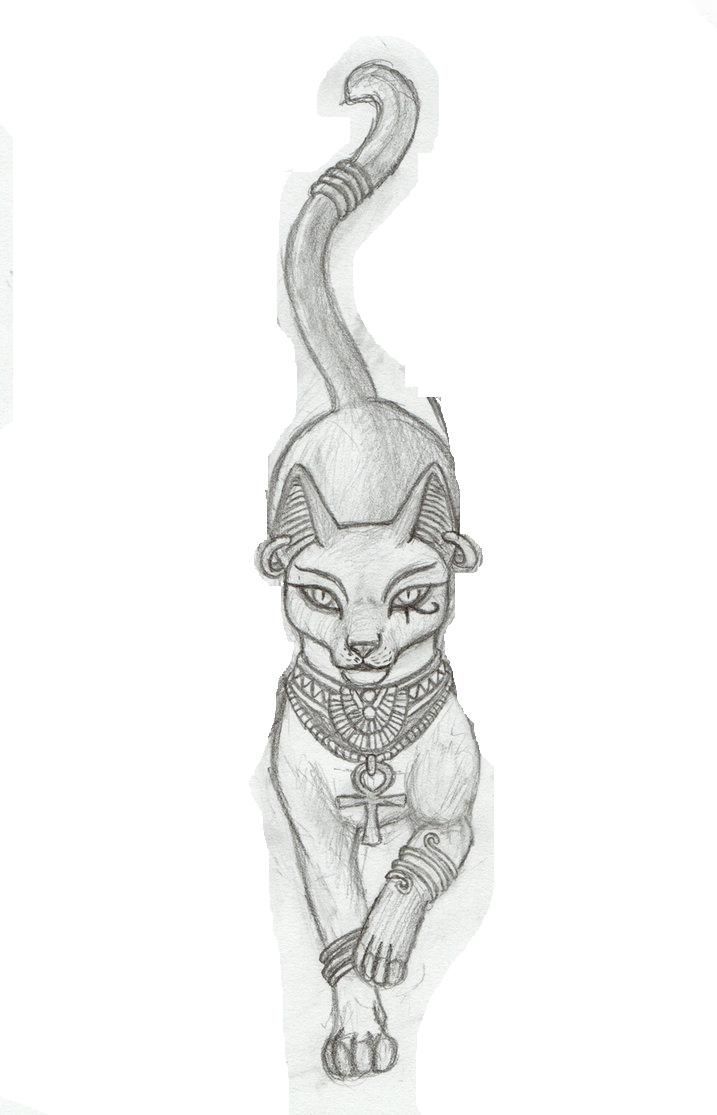 Perfect perfect perfect pose!  This would make a great tattoo on the back of the leg -   22 cat tattoo back
 ideas