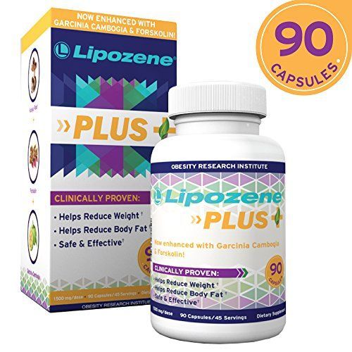 Lipozene Plus Garcinia Cambogia Extract, Forskolin, and Glucomannan - 50% HCA Pure Extract [Appetite Suppressant Weight Loss Diet Pills] No Caffeine No Jitters - 90 Capsules -   22 diet pills cambogia extract
 ideas