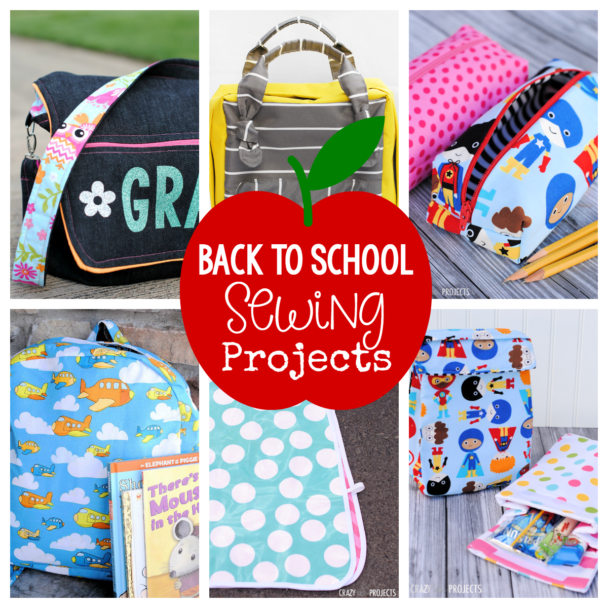 25 Things to Sew for Back to School -   22 fabric crafts for boys ideas