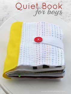 Quiet Book Pages for Boys -   22 fabric crafts for boys ideas