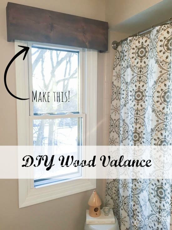Wood Valance - Sypsie Designs -   22 farmhouse style window treatments
 ideas