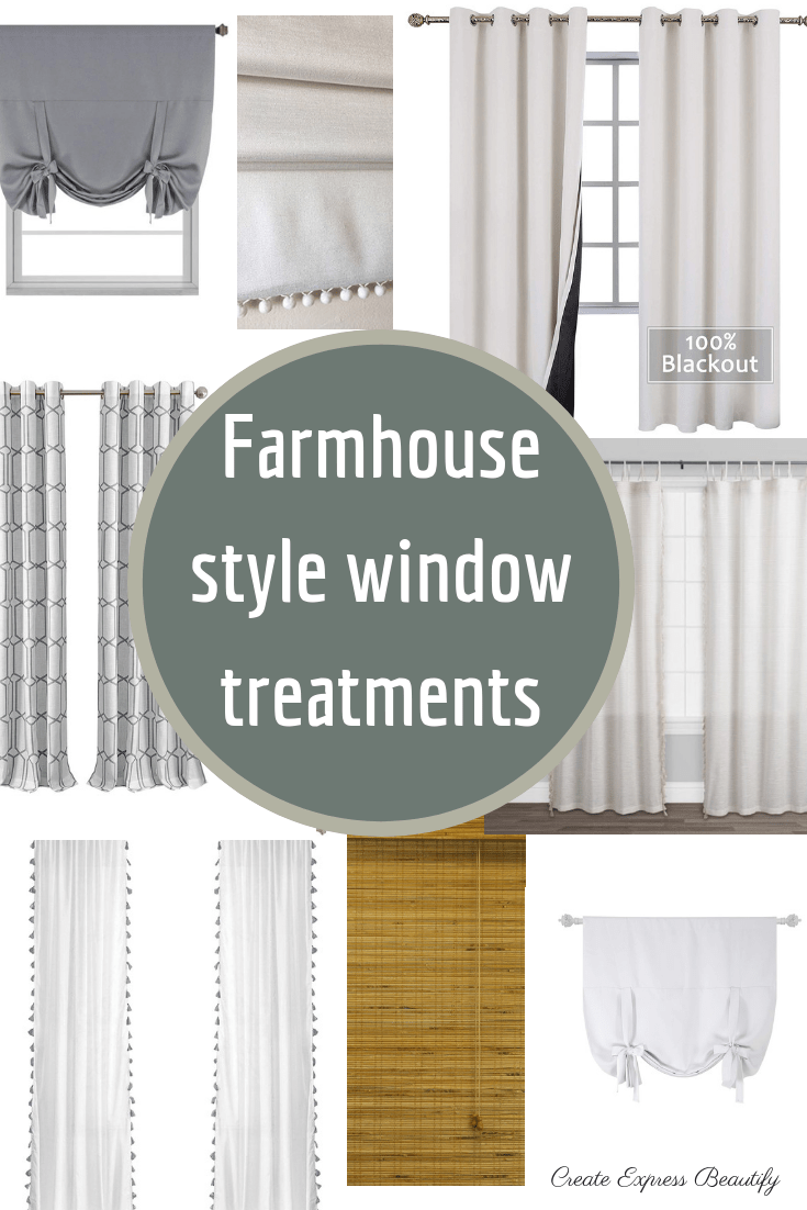 Farmhouse Style window treatments -   22 farmhouse style window treatments
 ideas