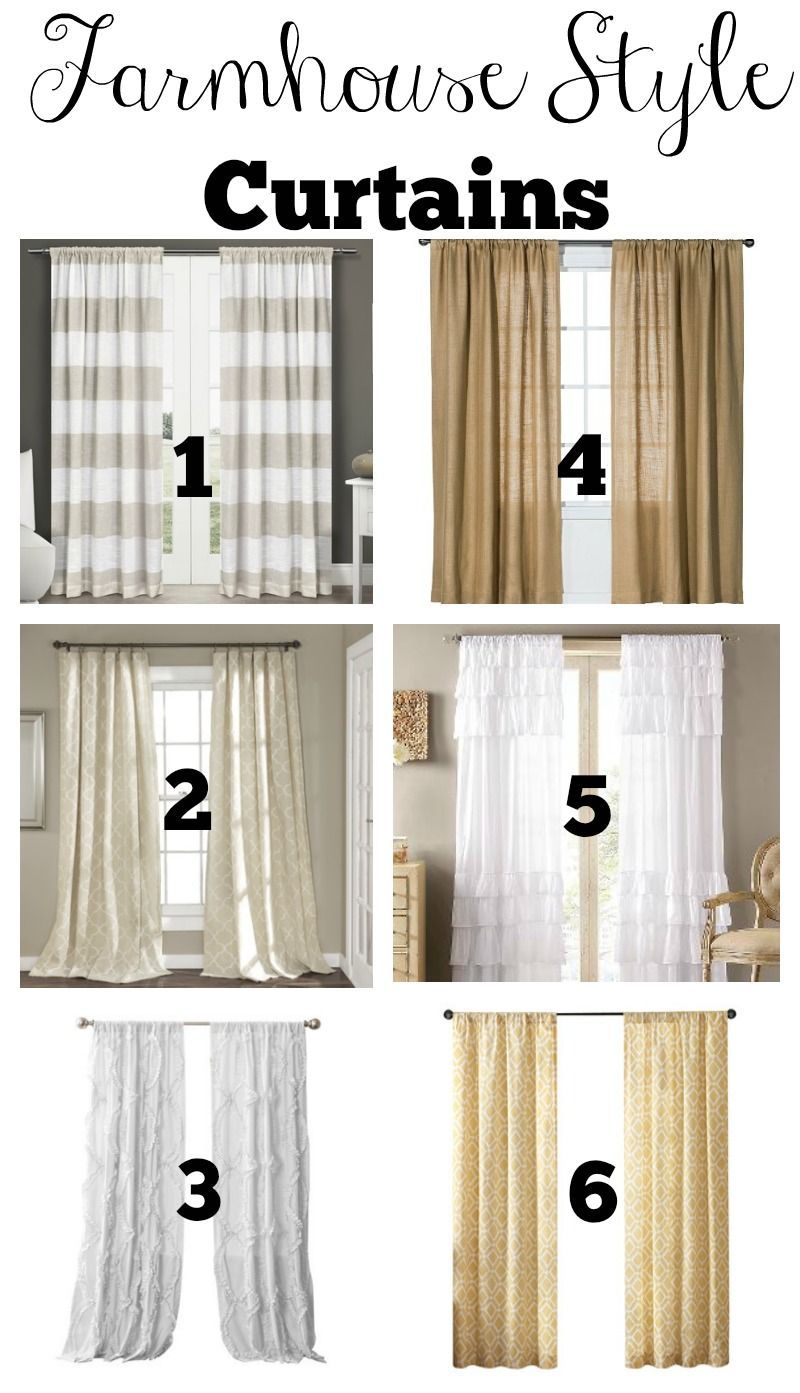 Transitioning to Farmhouse Style: Complete Shopping Guide -   22 farmhouse style window treatments
 ideas